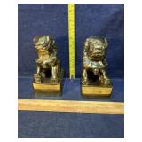 Brass Foo Dogs