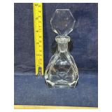 Crystal perfume bottle