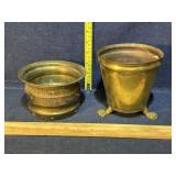 Brass planters