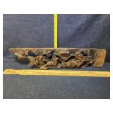 Hand carved Chinese wood carving