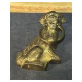 Brass door knocker