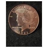 Copper Round 1 oZ