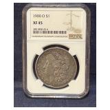 Morgan silver dollar