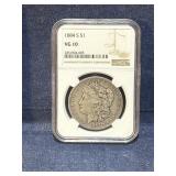 Morgan silver dollar