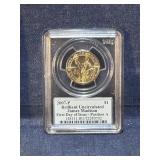 Graded uncirculated dollar