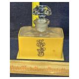 Vintage perfume bottle, Ivaleur stamped on bottom