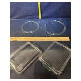Glass Pyrex lids