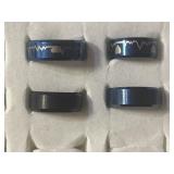 Mens Wedding style rings