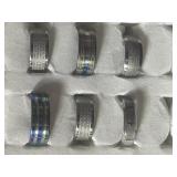 Mens Wedding style rings