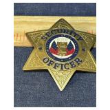 Security officers badge