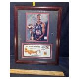 Hakeem Olajuwon framed