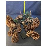 Pine Cones and Holiday bells