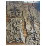 Vintage Berlap Sacks
