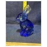Blue Bunny Glass