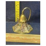 Cloisonne Brass Bell