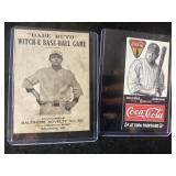 Babe Ruth Reprint Cards