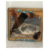 Premitive buffalo artwork