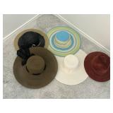 Ladies hats appear to be 7ish