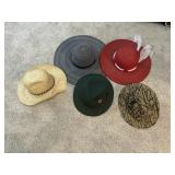 Ladies hats appear to be 7ish