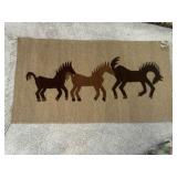 Wall hanger horse themed