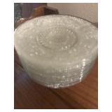 Pressed Glass plates