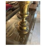 Brass like table lamp