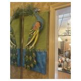 Peacock wall dï¿½cor