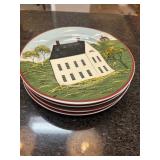 Brandon House plates