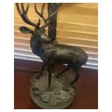 Table lamp deer