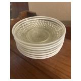 Anchor Hocking Moonstone clear opalescent