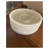 Anchor Hocking Moonstone clear opalescent