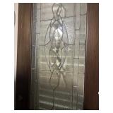Art Nouveau Beveled Style Door NEW