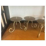 Chunky candle holders