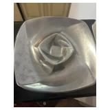 Lennox chip and dip pewter