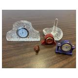 Mini clocks and more