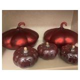 Glass Pumpkin Lot