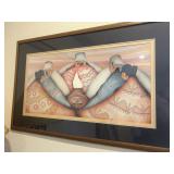 Southwest style framed art