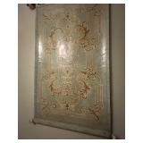 Hand Painted Leather Wall Dï¿½cor