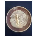 Hand Crafted Solid Incolay Stone Collector Plate
