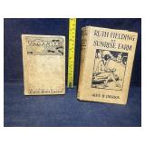 Two hold books in fair condition