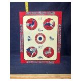 Vintage Suction Dart game
