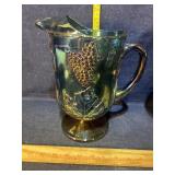 Vintage Harvest Grape Carnival glass
