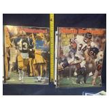 Walter Payton and Tony Dorsett