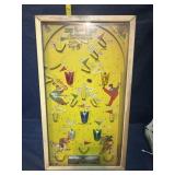 Vintage Poosh-um-up "Big 5" Table top pinball