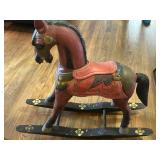 Vintage Wood Smaller rocking horse