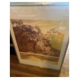 Framed artwork