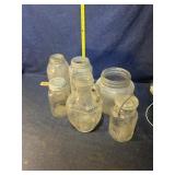 Glass jars