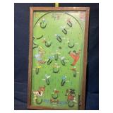 Vintage Poosh-um-up "Big 5" Table top pinball