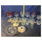 Glass lot and more