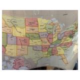 1988 political map of the US